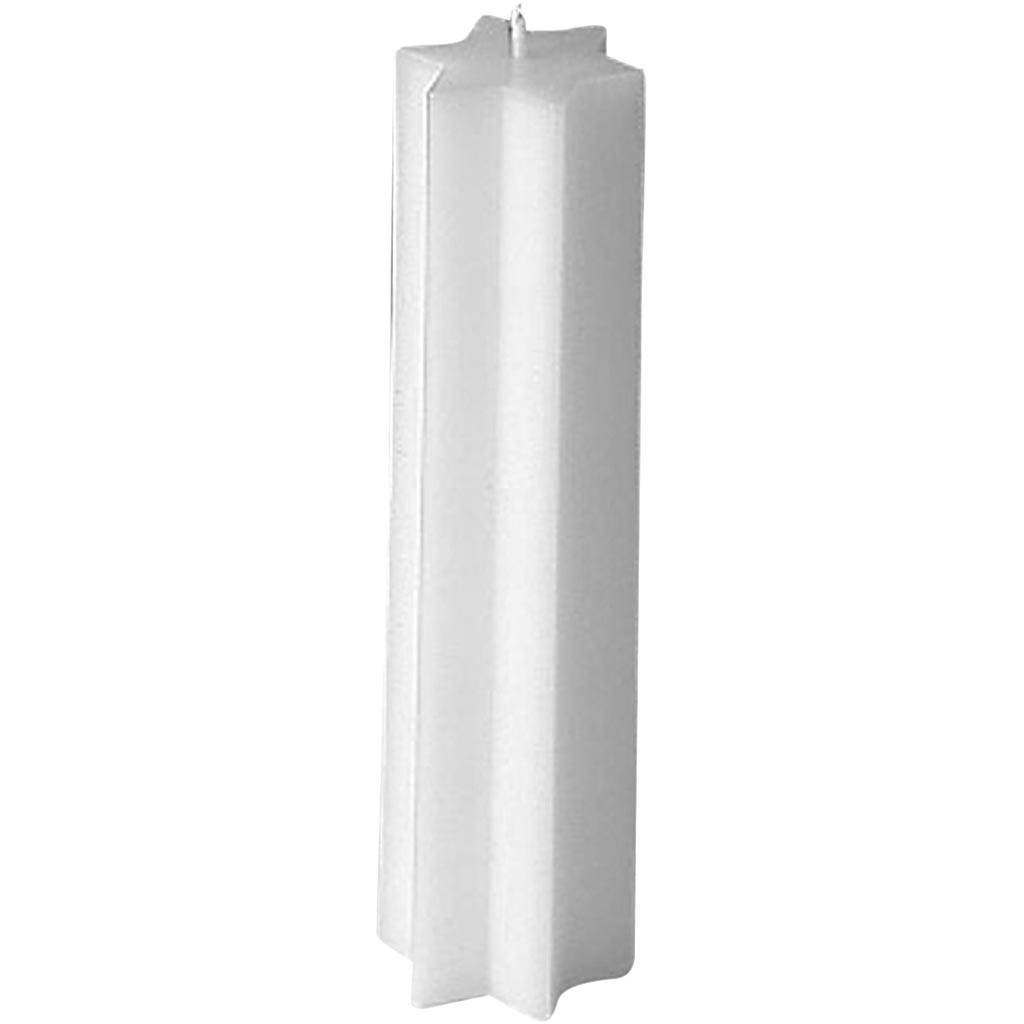 Kaarsen gietvorm, Ster, zespunt, afm 220x55 mm, 1 stuk [HOB-79232]