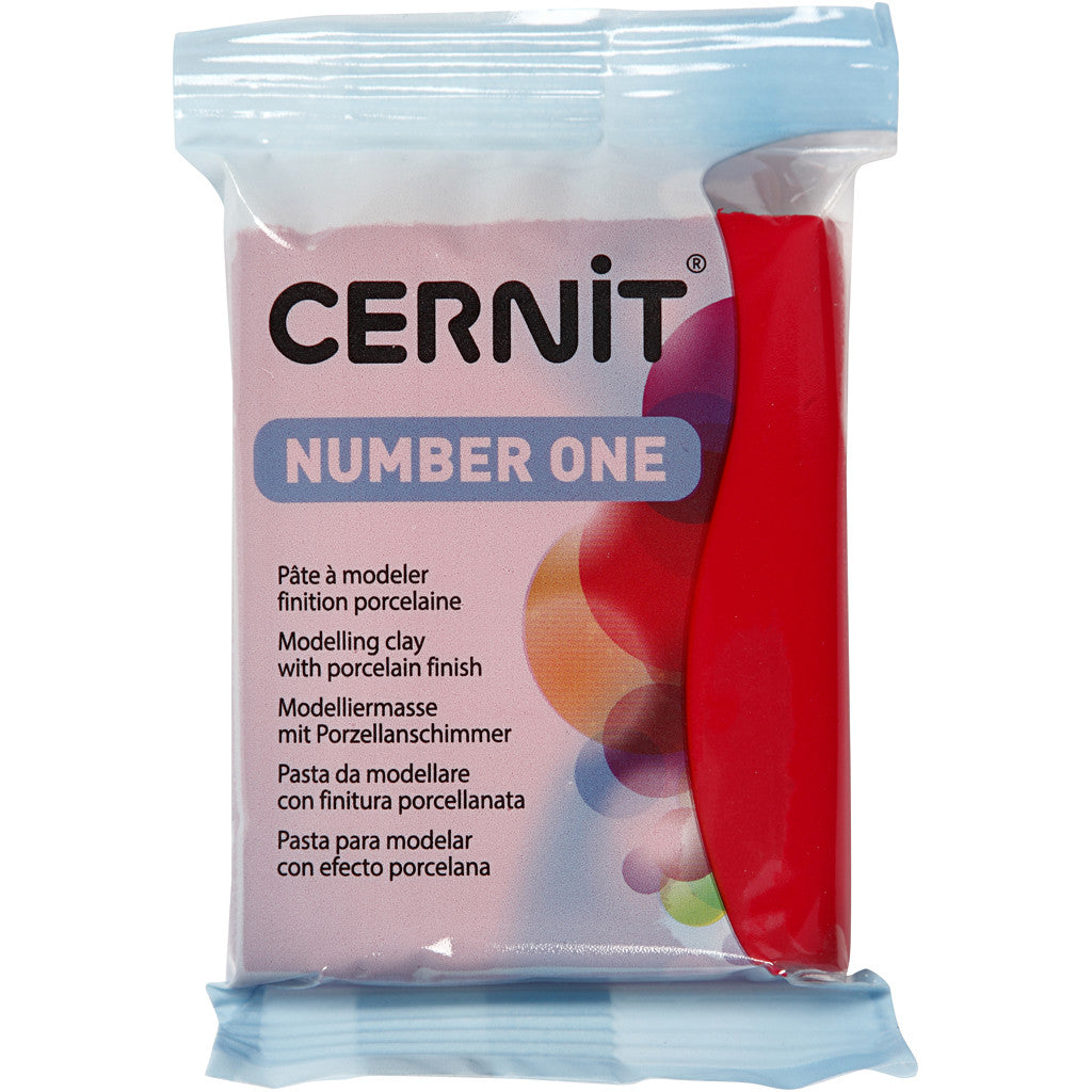 Cernit, christmas red (463), 56 g