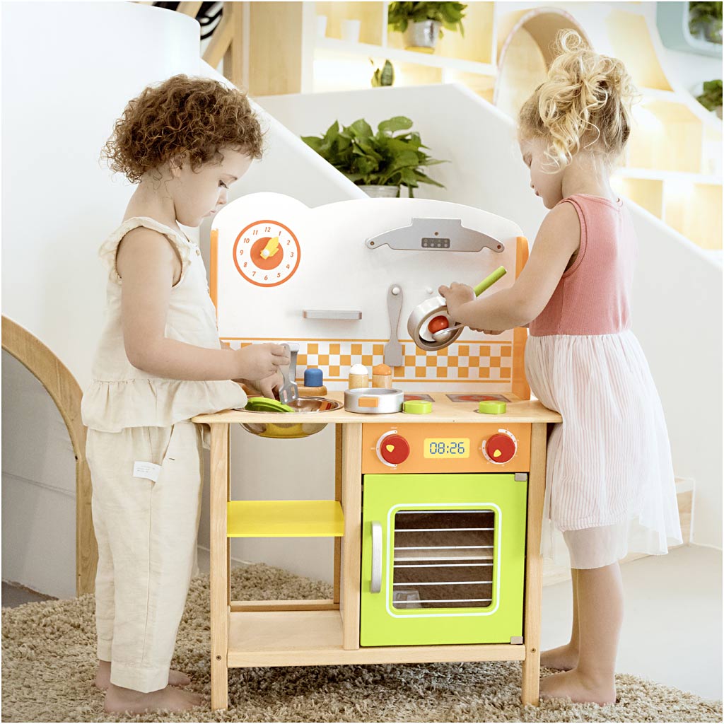 Cuisine pour le jeu en bois VIGA , dim. 60x81x30 cm, 1 pièce [HOB-907668]