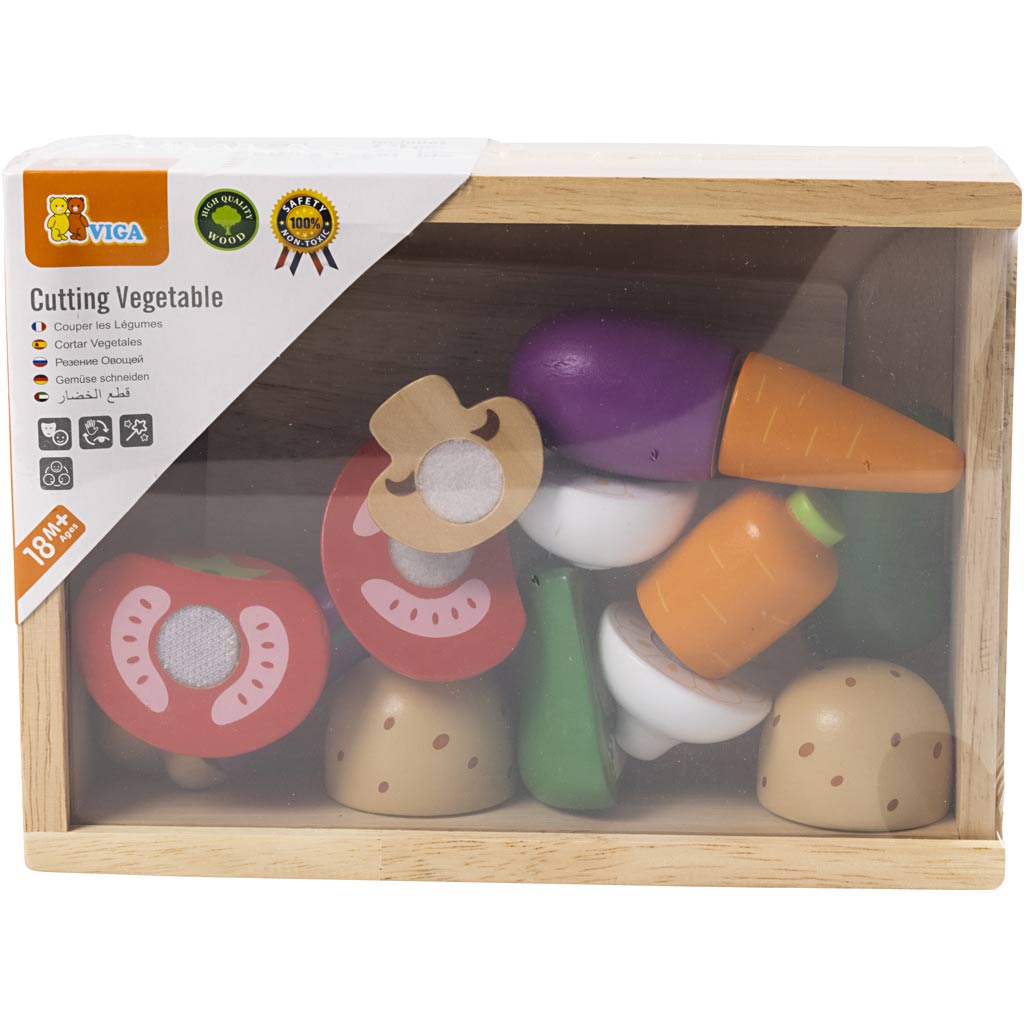 VIGA snijbare groenteset, 20 onderdelen/ 1 set [HOB-907717]