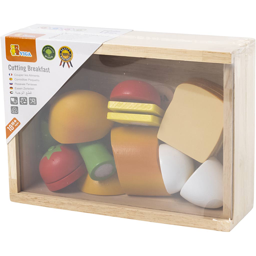 Ensemble Petit-déjeuner VIGA, ass. de couleurs, 1 set [HOB-907718]