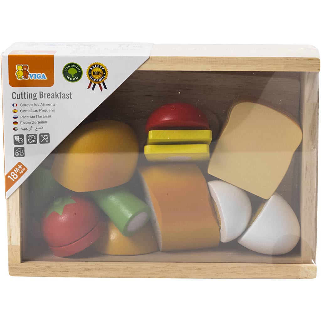 Ensemble Petit-déjeuner VIGA, ass. de couleurs, 1 set [HOB-907718]