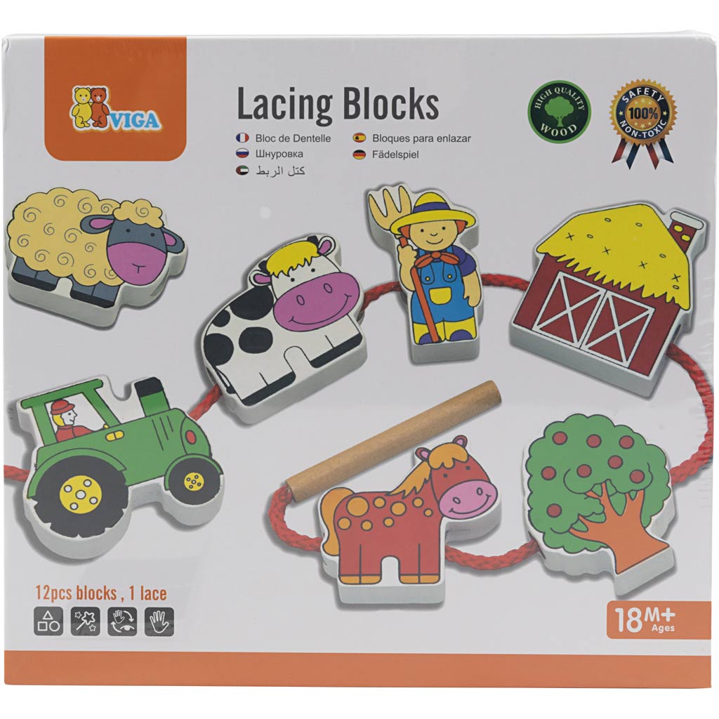 Figurines sur Fil VIGA, 13 morceaux, 1 set [HOB-907749]