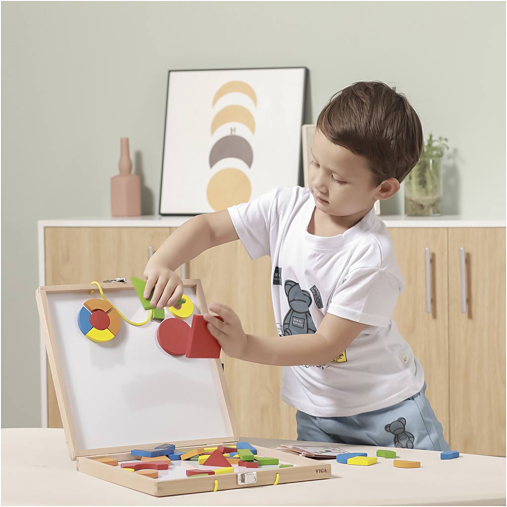 VIGA Magnetische Activiteitenset, afm 2-10 cm, 1 set [HOB-908279]