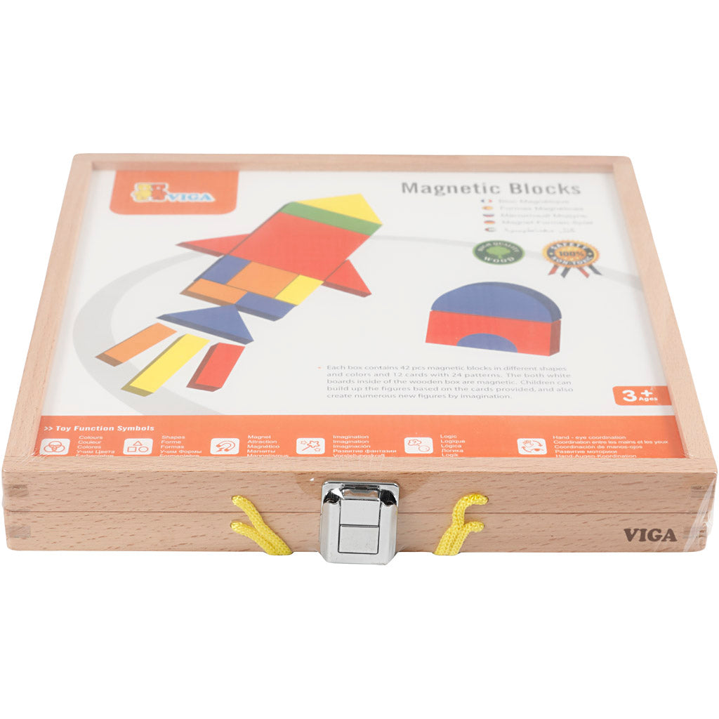 VIGA Magnetische Activiteitenset, afm 2-10 cm, 1 set [HOB-908279]
