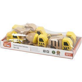 Mini voitures VIGA, dim. 7-9 cm, 6 morceaux/ 1 set [HOB-908496]