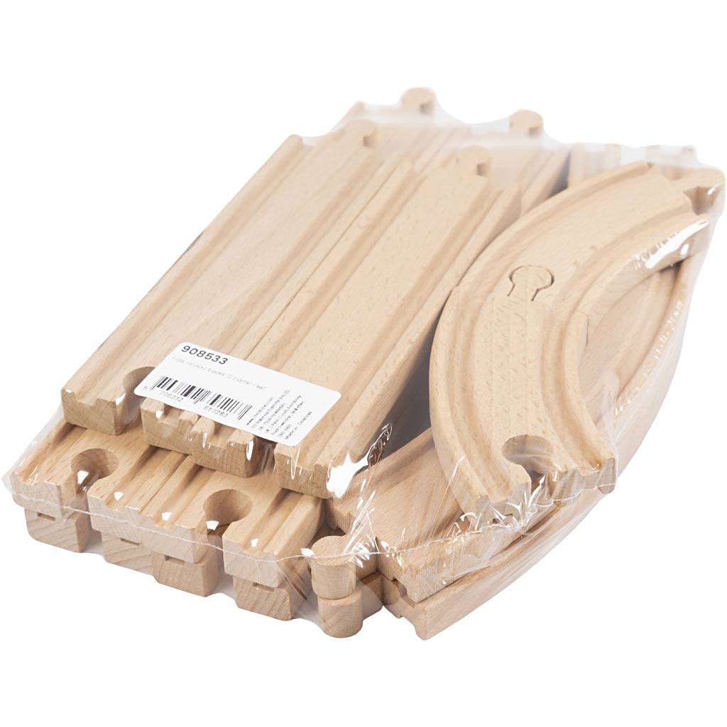 VIGA spoorweg, 12 onderdelen/ 1 set [HOB-908533]
