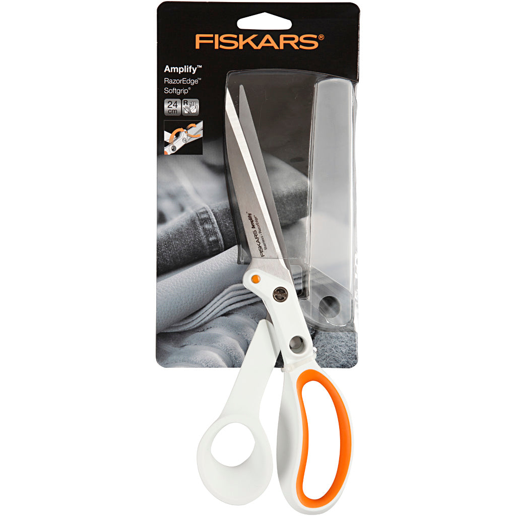 Fiskars Amplify RazorEdge® Schaar, L: 24 cm, rechtshandig, 1 stuk [HOB-9162]