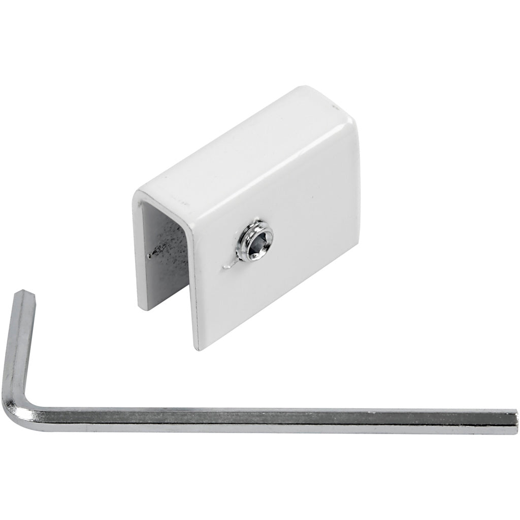 Profil de montage, H : 22 mm, P: 11 cm, L : 32 mm, blanc, 1 pièce [HOB-93269]