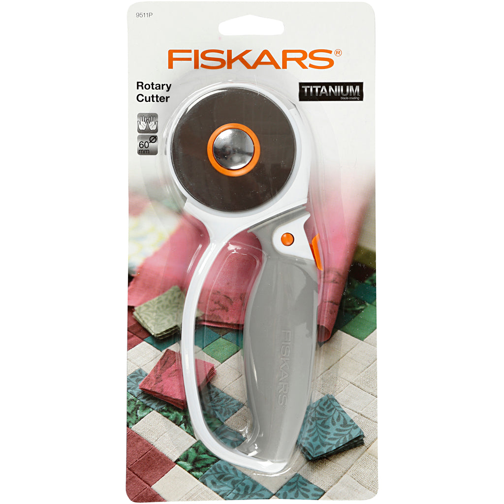Fiskars Cutter rotatif, droitier & gaucher, 1 pièce [HOB-9511]