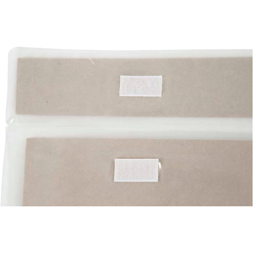 Portfolio - A2MFNH, helder, A2, 420x600 mm, afm 61x53 cm, 4 stuk/ 1 doos [HOB-95149]