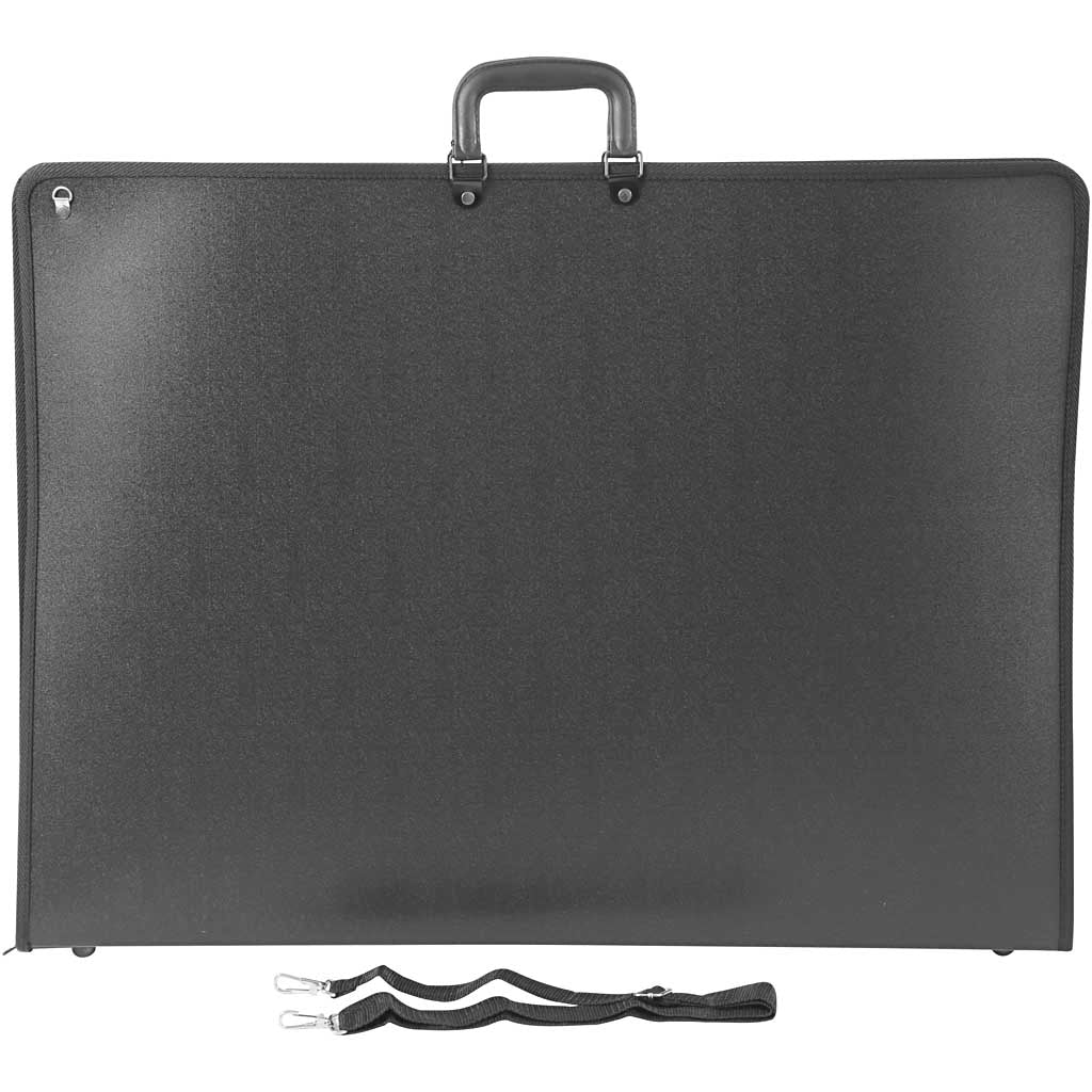 Art Portfolio, A2, sheet 420x600 mm, size 74x55 cm, black