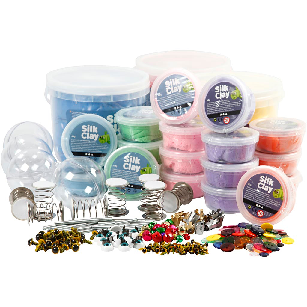 Funny Friends, klassenset, diverse kleuren, 1 set [HOB-97250]