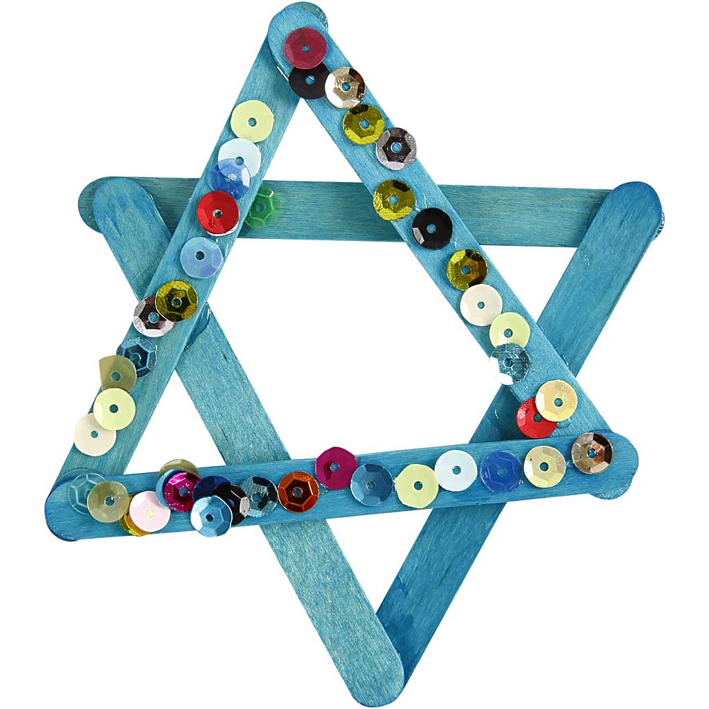 Paillettes et bâtonde glace, ass. de couleurs, 1 set [HOB-97435]