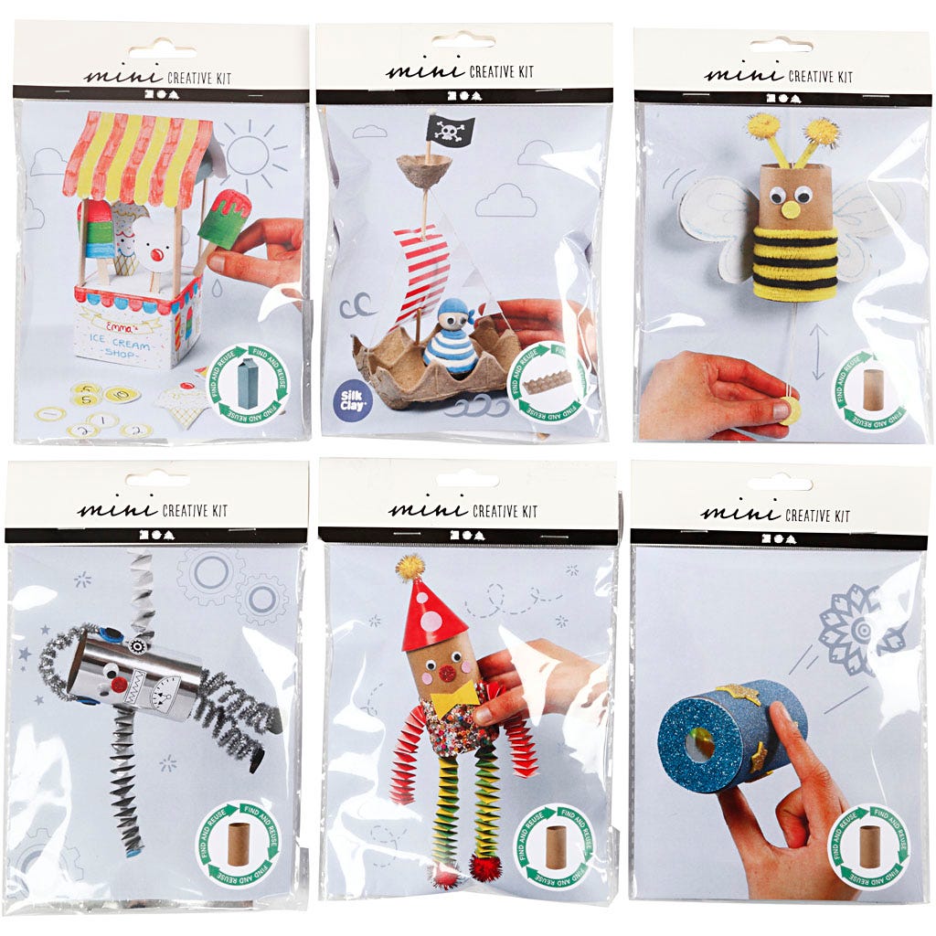 Mini Kit DIY, 6 set/ 1 Pq. [HOB-977436]