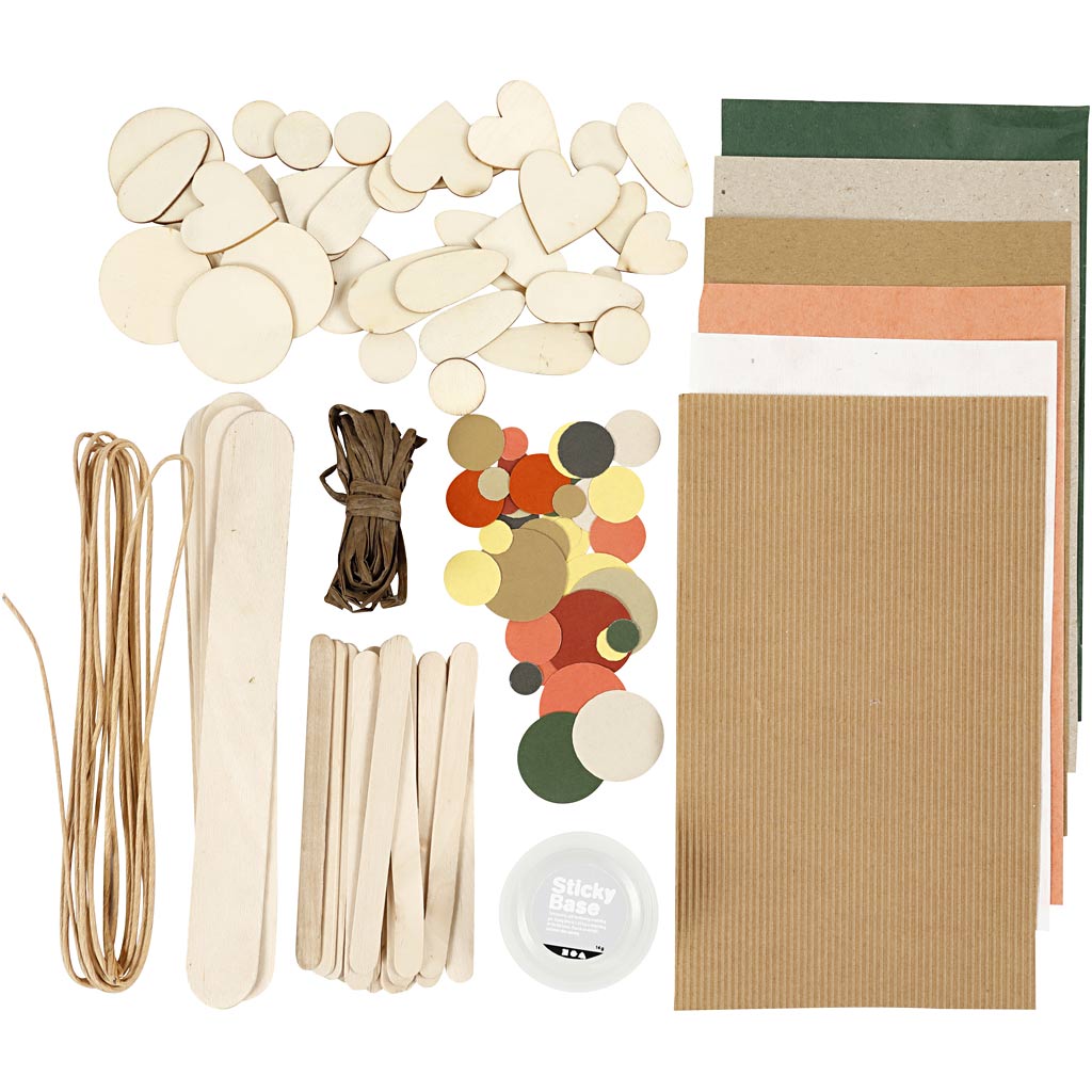 Hobby basismaterialen, Natuur, 1 doos [HOB-977444]