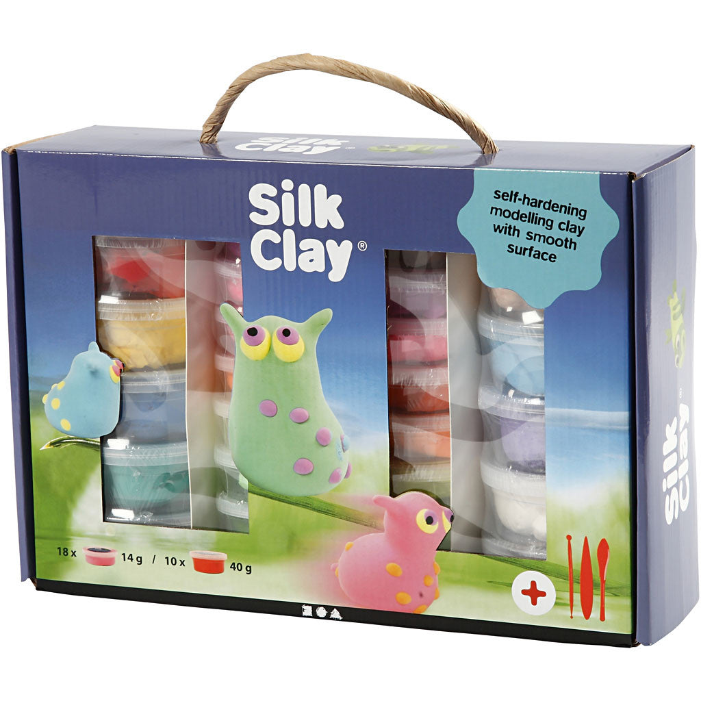 Set Silk Clay®, ass. de couleurs, 1 set [HOB-98110]