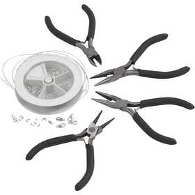 Sieraden Maken Kit, verzilverd, 1 set [HOB-99128]