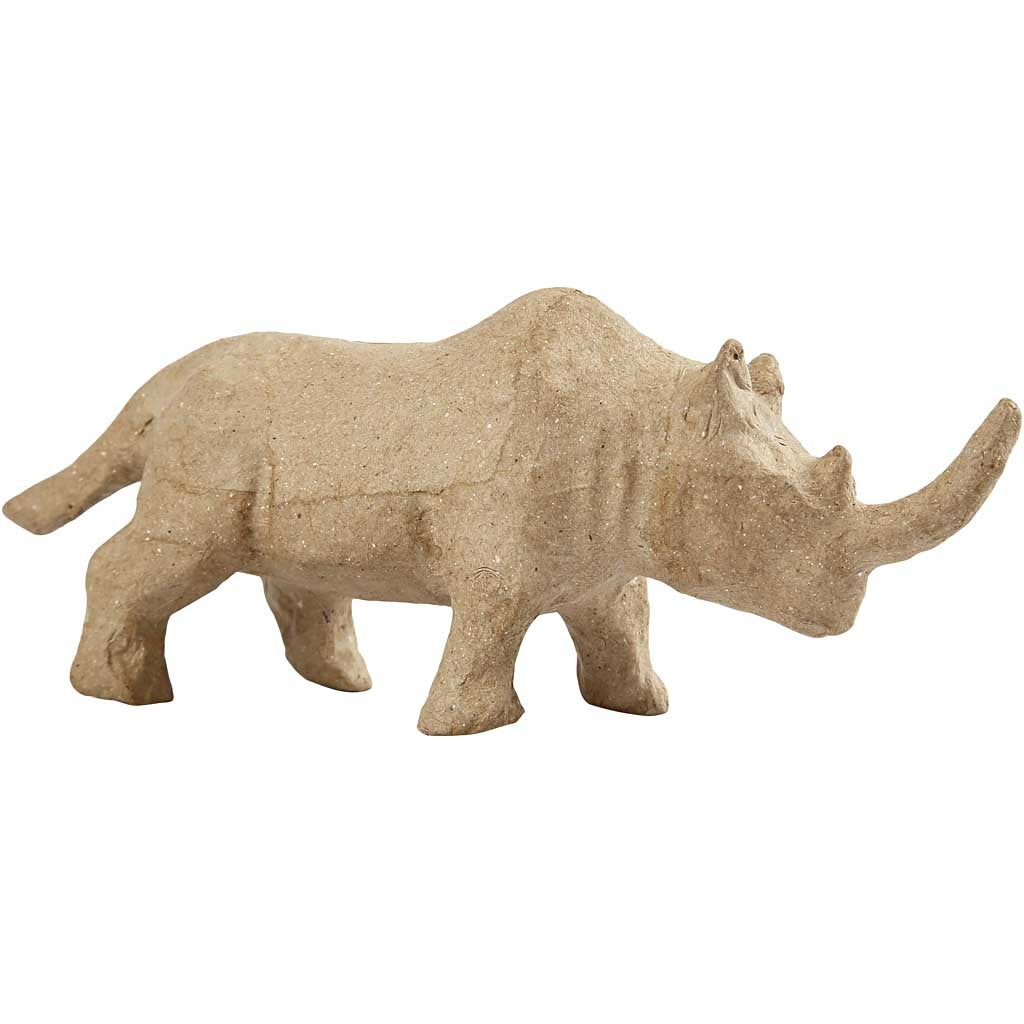 Neushoorn, H: 7,5 cm, L: 18 cm, 1 stuk [HOB-99351]
