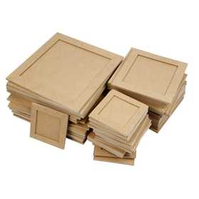 Frame lijmen, afm 10x10 + 15x15 + 22x22 cm, 200 stuk/ 1 doos [HOB-99441]