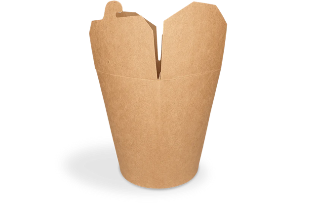 Wok to Go beker 10x11,5 cm 32oz 1000ml kraft (500 stuks) [TK-9987006]