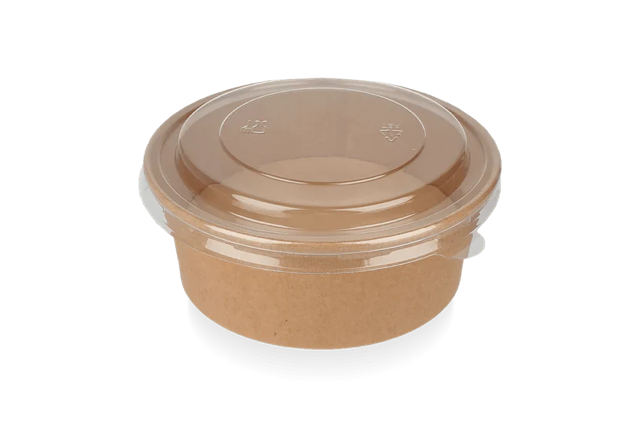 Deksel Salade Poke Bowl 500ml-750ml-1000ml Ø14,8cm transparant (300 stuks) [TK-9987011-A]