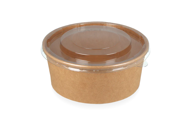 Deksel Salade Poke Bowl 500ml-750ml-1000ml Ø14,8cm transparant stapelbaar (300 stuks) [TK-9987011]