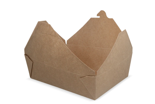 Oosterse Maaltijdbox 14x6,5x19,7 cm 1800ml kraft (200 stuks) [TK-9987068]
