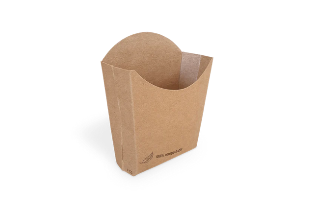 Fries Scoop small Kraft FSC®Mix (1.000 pcs)