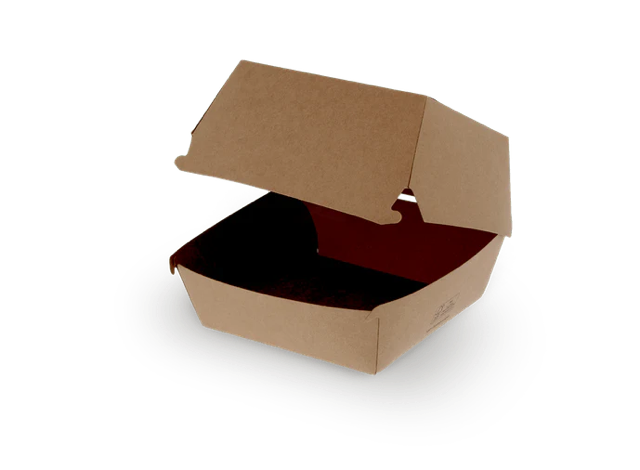 Hamburger Box kraft 12x10x12 cm FSC®Mix (600 pcs)