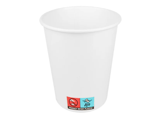 Koffiebeker 230cc 8oz Ø8 cm karton wit (1.000 stuks) [TK-9987440]