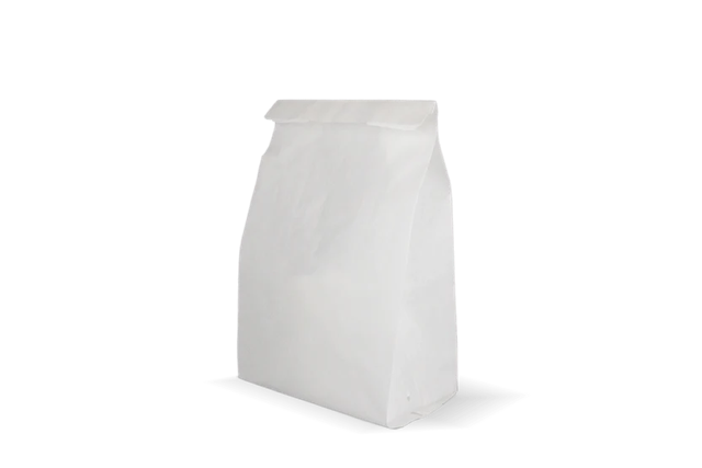 Snackzakken geperforeerd papier (2 pond) 16x10x31 cm wit 45gr (1.100 stuks) [TK-9987489]