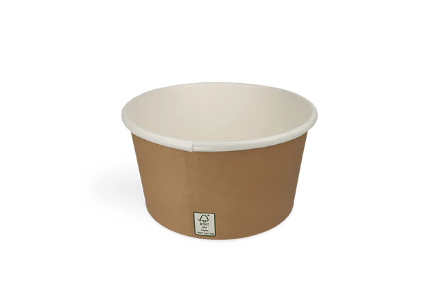 Soup cups Carton 360ml Ø110mm 12oz FSC®Mix kraft (1.000 pcs)