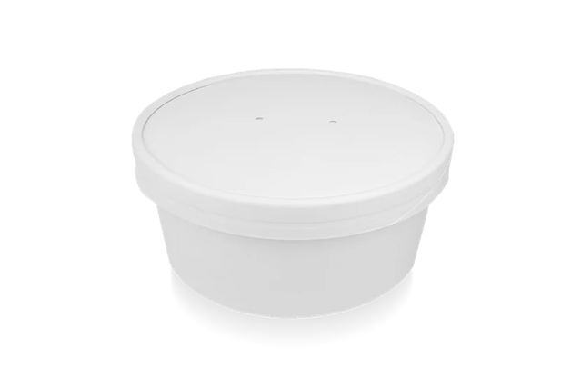 Salade Poke Bowl 750ml 26oz Ø14,8x6 cm Blanc (300 pcs) [TK-9987583]