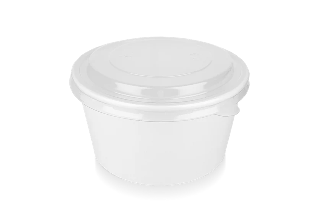 Salade Poke Bowl 1000ml 32oz Ø14,8x7,8 cm wit (300 stuks) [TK-9987588]