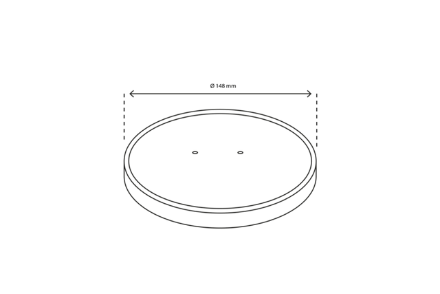 Deksel Salade Poke Bowl 500-750-1000ml Ø14,8cm kraft (300 stuks) [TK-9987594]