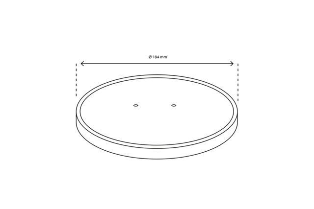 Deksel Salade Poke Bowl 900-1300ml Ø18,4cm kraft (150 stuks) [TK-9987597]