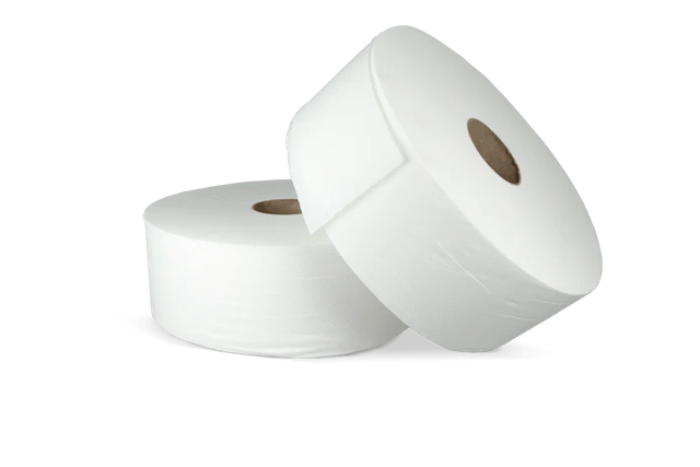 Papier toilette Jumbo 2 Couches Blanc 380m T3 (6 pcs) [TK-9987672]