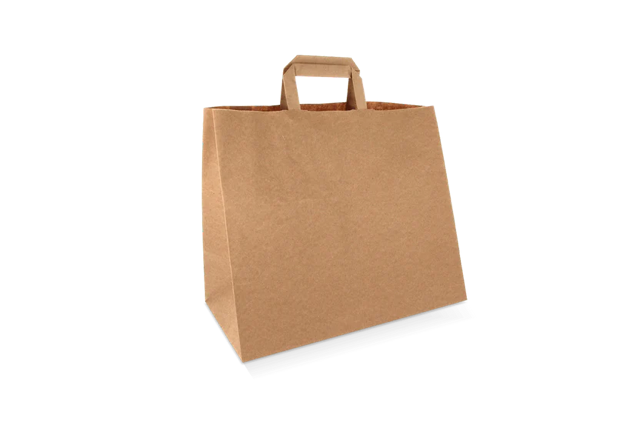Carrier Bags Paper 32x16x27cm Brown (250 pcs)