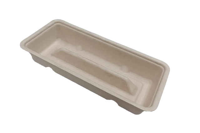 sauceage trays A16D (dubbel) Sugarcane (500 pcs)