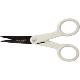 Fiskars Ciseaux anti-adhésifs, usage général, L : 12 cm, droitier, 1 pièce [HOB-9994]