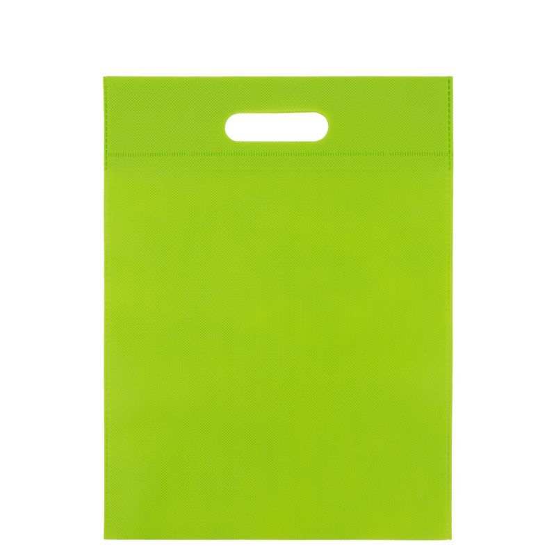 Draagtassen Non-Woven Groen 30x40 cm (400 stuks) [FP-DNW025]