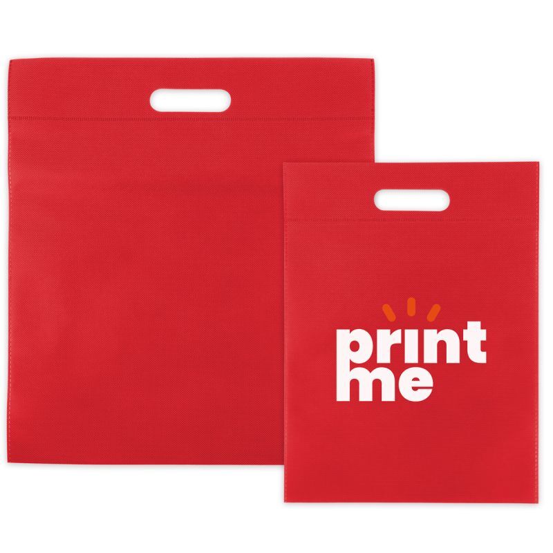 Draagtassen Non-Woven Rood 30x40 cm (400 stuks) [FP-DNW027]