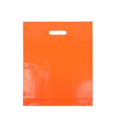 Sac à poignées économiques 35x44+2x4 cm Orange (400 pcs) [FP-DQU200]