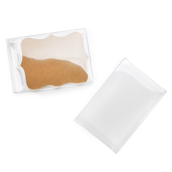 Kristalheldere Dozen rPET 10,5x2,5x15,6cm (25 stuks) [FPB167R]