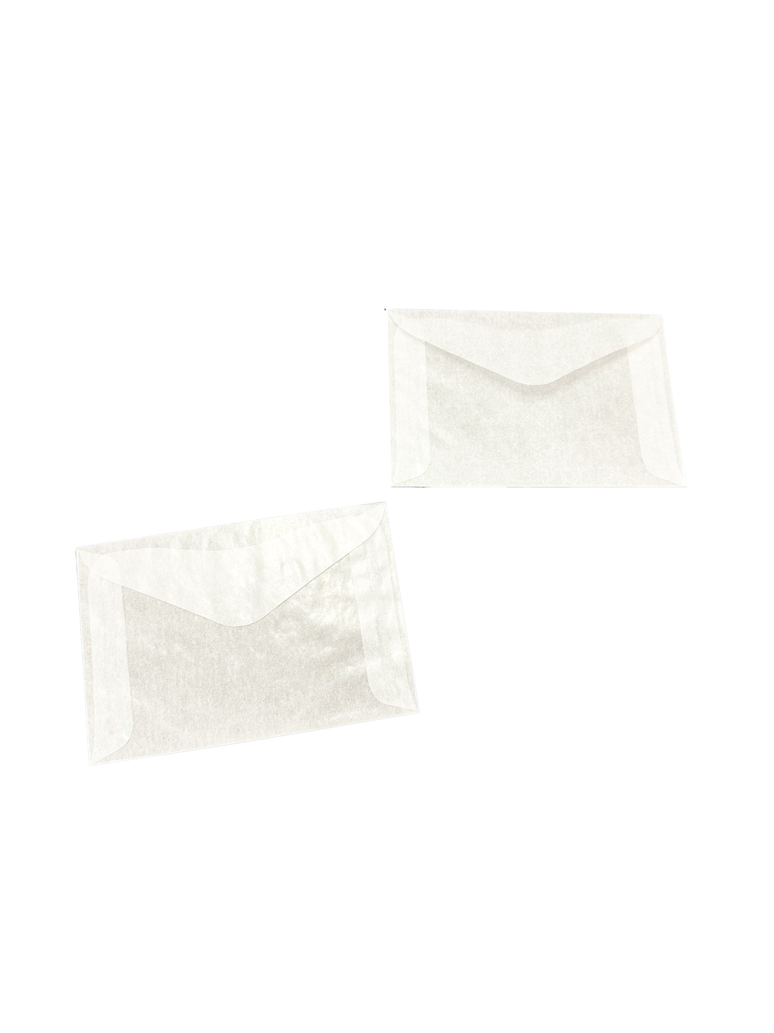 Pergamijn envelopjes 12,5x8,5cm (100 stuks) [G18]