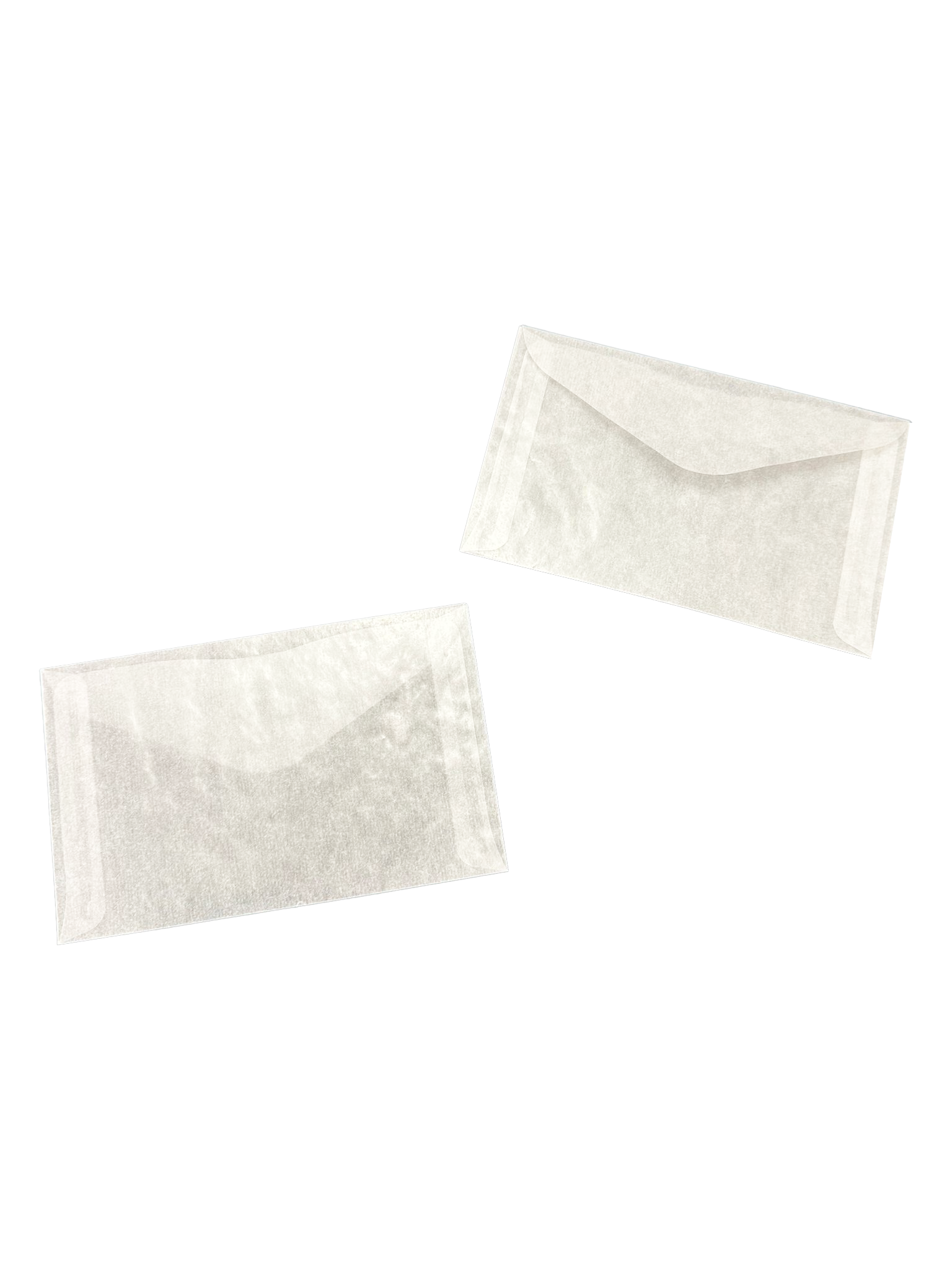 Enveloppe papier cristal 13x8cm (100 pièces) [G19]
