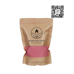 Pearlsand kaars 400gr roze (6 stuks) [IFS-32729]