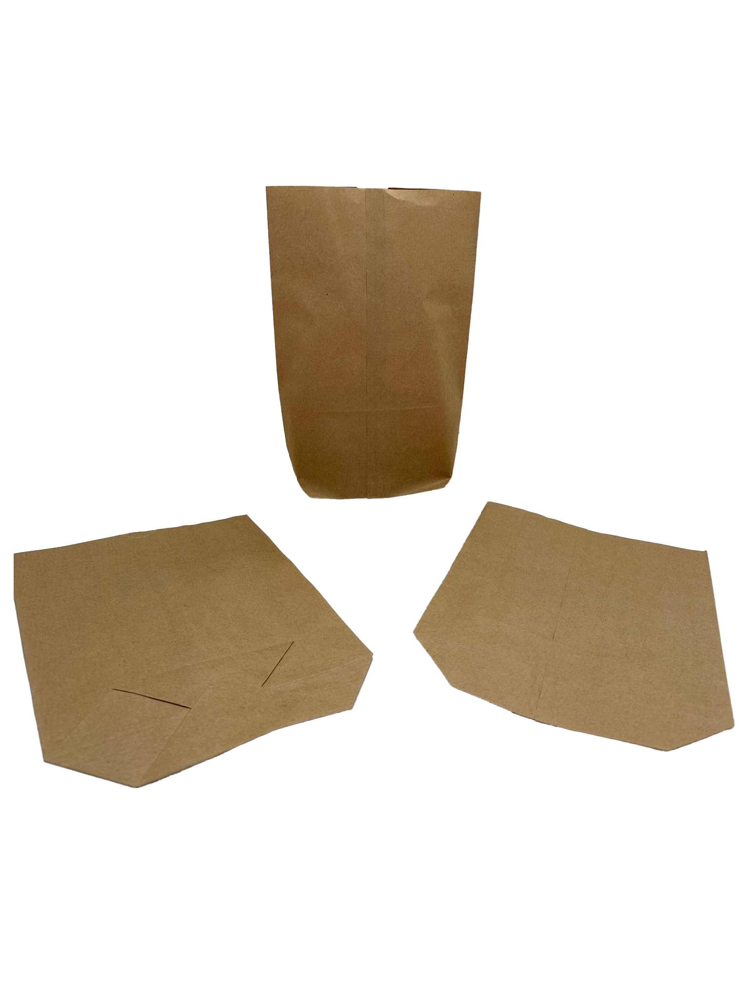 Sachets à fond croisé (contenu 20 kg) 42x63 cm - 1 couche 90 g/m2 (100 pcs) [PAK4263]