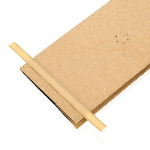 Bindstrips Klevend 14cm Kraft (100 stuks) [TT5KRD]